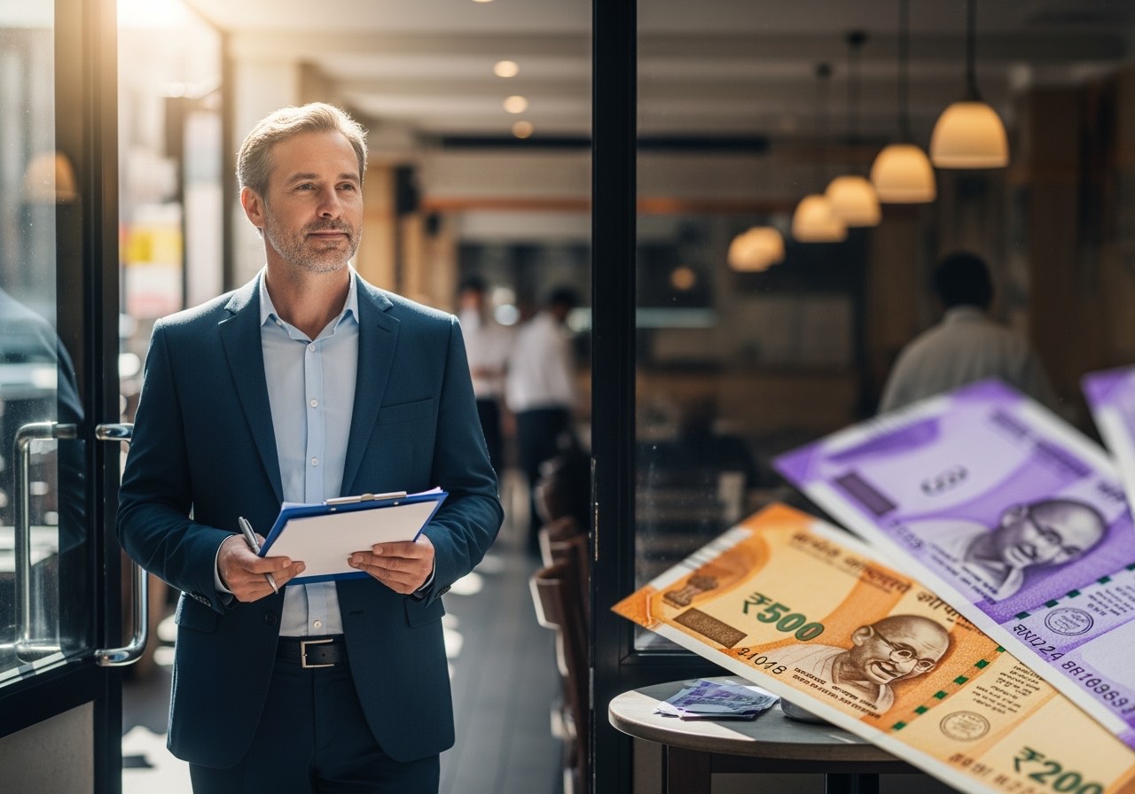 Restaurant owner arriving unannounced for mid-shift cash drawer audit